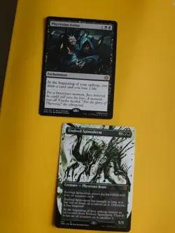 Phyrexian Arena & Evolved Spinoderm. Rare x2 MTG 2 Card. ONE. - Image 1