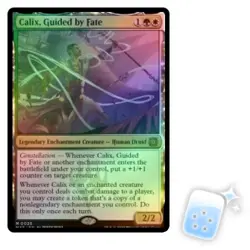 FOIL CALIX, GUIDED BY FATE March Of The Machine: The Aftermath MAT Magic MTG - Image 1