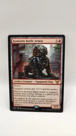 Komainu Battle Armor Commander: Kamigawa: Neon Dynasty Regular - Image 1