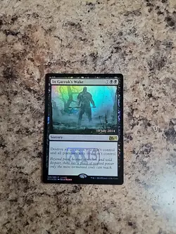 In Garruk's Wake - M15 #100 Prerelease Stamped Foil Promo - Near Mint - MtG - Image 2