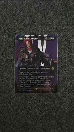 Ardyn, the Usurper (0524) (Borderless) (Surge Foil) Final Fantasy Foil - Image 1