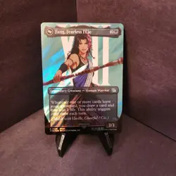 MTG, Fang, Fearless I'Cie #526 , Borderless Sarge Foil, Final Fantasy - Image 1