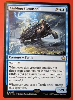 MTG, MAGIC: AMBLING STORMSHELL, TARKIR DRAGONSTORM, 0037 UNCOMMON /NM, REG. - Image 1