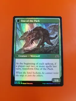 1x Solitary Hunter // One of the Pack | FOIL | Shadows over Innistrad | MTG - Image 4