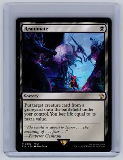 Reanimate R Commander: FINAL FANTASY 282 NM MTG FIC Magic RARE FF6 - Image 1