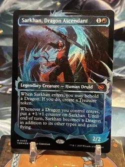 MTG | Sarkhan, Dragon Ascendant (0403) (Showcase) [TDM] ✨FOIL✨ - Image 1