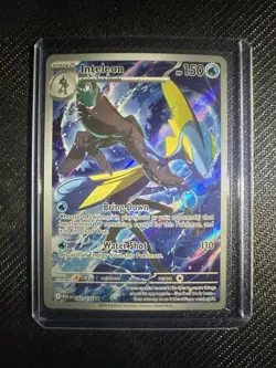 Pokemon TCG Mega Evolution Inteleon 142/132 Illustration Rare - Image 1
