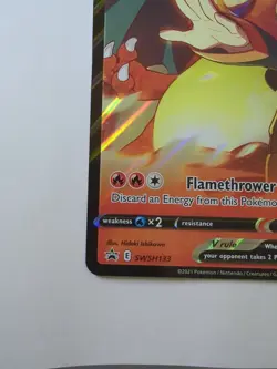 (Jumbo) Lance's Charizard V SWSH133 Promo NM | Pokemon Celebrations - Image 4