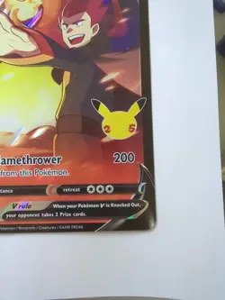 (Jumbo) Lance's Charizard V SWSH133 Promo NM | Pokemon Celebrations - Image 5