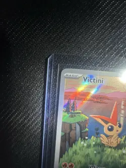 Victini SVP 208 Illustration Rare Black Star Promo Black & White Pokemon TCG - Image 2