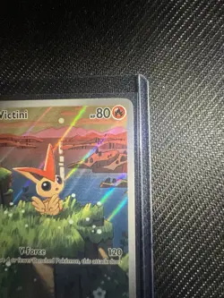Victini SVP 208 Illustration Rare Black Star Promo Black & White Pokemon TCG - Image 3