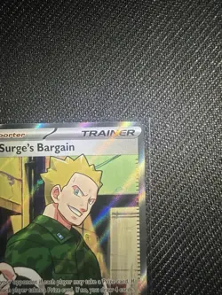 Lt. Surge's Bargain (2) 170/132 Ultra Rare Full Art Pokemon Mega Evolution (2X) - Image 3