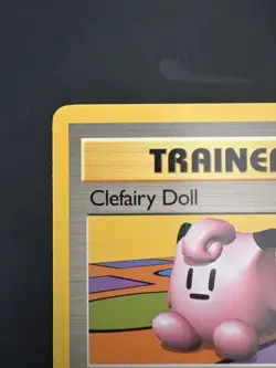 Vintage Pokemon TCG Clefairy Doll Trainer Base Set Rare - Image 2