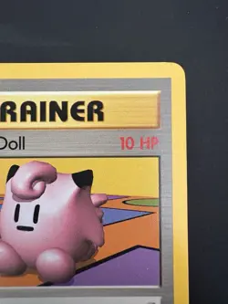 Vintage Pokemon TCG Clefairy Doll Trainer Base Set Rare - Image 3