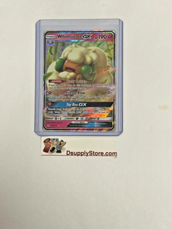 Pokemon TCG Whimsicott GX Unbroken Bonds 140/214 Holo Ultra Rare Free Shipping - Image 1