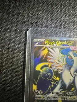 Mega Absol ex Full Art Ultra Rare 161/132 Pokemon Mega Evolution English - Image 2