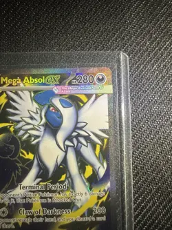 Mega Absol ex Full Art Ultra Rare 161/132 Pokemon Mega Evolution English - Image 3
