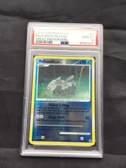 Pokemon Cards: Great Encounters Reverse Holo: Relicanth 51/106 PSA 10 - Image 1
