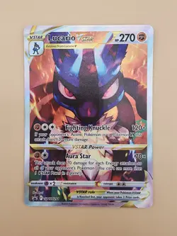 Lucario VSTAR SWSH291 SWSH: Sword & Shield Promo Cards Holo Near Mint (NM) - Image 2