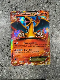 Pokemon TCG Cards Charizard EX XY17 Promo Holo EXC (Standard Size) - Image 1