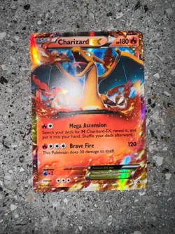 Pokemon TCG Cards Charizard EX XY17 Promo Holo EXC (Standard Size) - Image 3