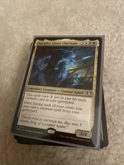 Magic: The Gathering Karador, Ghost Chieftain Custom Commander EDH Deck - Image 1