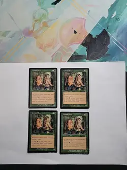 MTG - Quirion Elves X 4 Invasion Regular Common #203 - Image 2