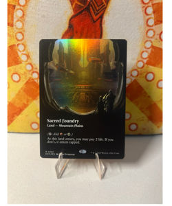 Sacred Foundry (Borderless) Edge of Eternities Foil - Image 1