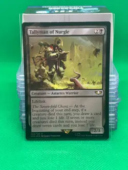 Tallyman of Nurgle - Warhammer 40k - Surge Foil - MTG - Damaged - Image 1