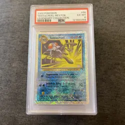Pokemon Tentacruel Legendary Coll. Reverse Holo #66 PSA 6 - Image 1