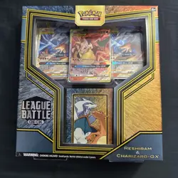 Pokemon TCG League Battle Deck Reshiram & Charizard GX Sealed * - Image 1