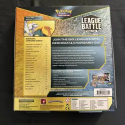 Pokemon TCG League Battle Deck Reshiram & Charizard GX Sealed * - Image 2