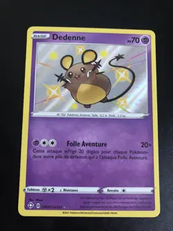 DEDENNE SHINY - POKEMON SV051/SV122 EB4.5 DESTINEES RADIEUSES NEUF FR - Image 1