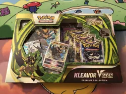Pokemon TCG - Kleavor VSTAR Premium Collection- Fusion, Brilliant, and Astral 820650851254 - Image 1