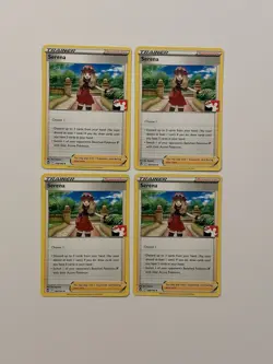 4x Serena 164/195 Pokemon Prize Pack Series 3 NM FAST SHIP Playset C - Image 1