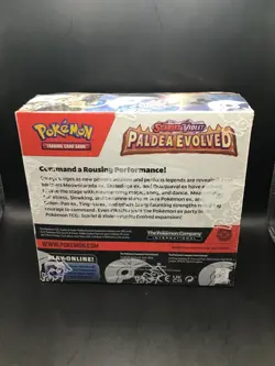Pokemon Scarlet & Violet Paldea Evolved 36 Packs FACTORY SEALED + Acrylic Case - Image 5