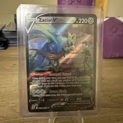 Pokemon Astral Radiance Zacian V TG21/TG30 Trainer Gallery Alternate Alt Art NM - Image 1