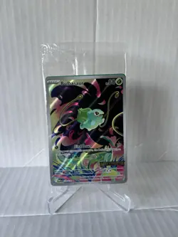 Pokemon TCG Mega Evolution Bulbasaur 133/132 SEALED Booster Box Promo Mint - Image 1