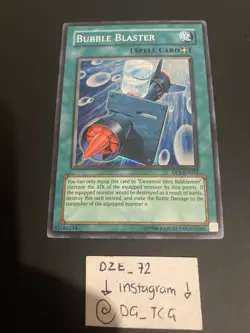 Yugioh - Bubble Blaster *Unlimited Ultra Rare* BP1-EN023 [LP] - Image 3