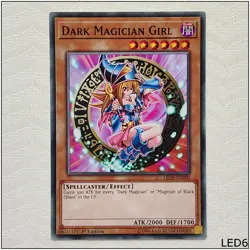 Dark Magician Girl - LED6-EN000 - Common 1st Edition Yugioh - Image 1