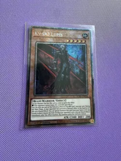 Yu-Gi-Oh! K9-OO Lupis JUSH-EN034 Starlight Rare Card 1st Edition - Image 1