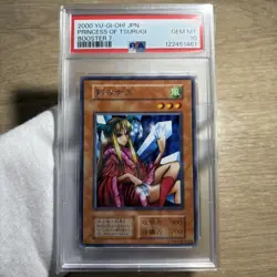 YuGiOh Queen of Swords PSA10 Rare Early Japanese Text Edition Card - Image 1
