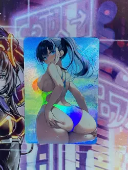 Kanao Tsuyuri Sexy Goddess Waifu Card Doujin Anime Field Center Demon Slayer - Image 1