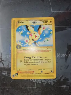 Pichu 058/165 Expedition Base Set Regular Pokemon Card - Image 3