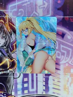 Holo Sexy Goddess Waifu Card Doujin Anime Field Center Azur Lane - Image 1