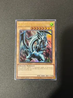 LCKC-EN001 BLUE-EYES WHITE DRAGON ULTRA RARE 1ST EDITION YuGiOh TCG CARD Variant - Image 1