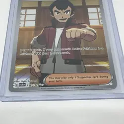 Pokemon TCG Norman 237/182 Paradox Rift Full Art Ultra Rare Trading Card - Image 3