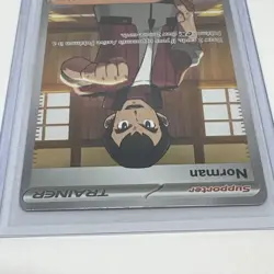 Pokemon TCG Norman 237/182 Paradox Rift Full Art Ultra Rare Trading Card - Image 4