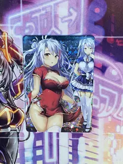 Holo Sexy Goddess Waifu Card Doujin Anime Field Center Azur Lane - Image 1