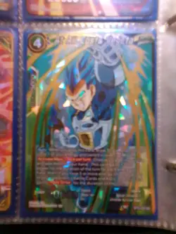 CGC 10 SSB At All Costs Vegeta BT4-030 SR Dragon Ball Super Rare Card DBS CCG - Image 1